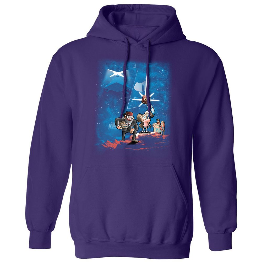 Classic Unisex Hoodie - PUCBW57H - Purple - 6