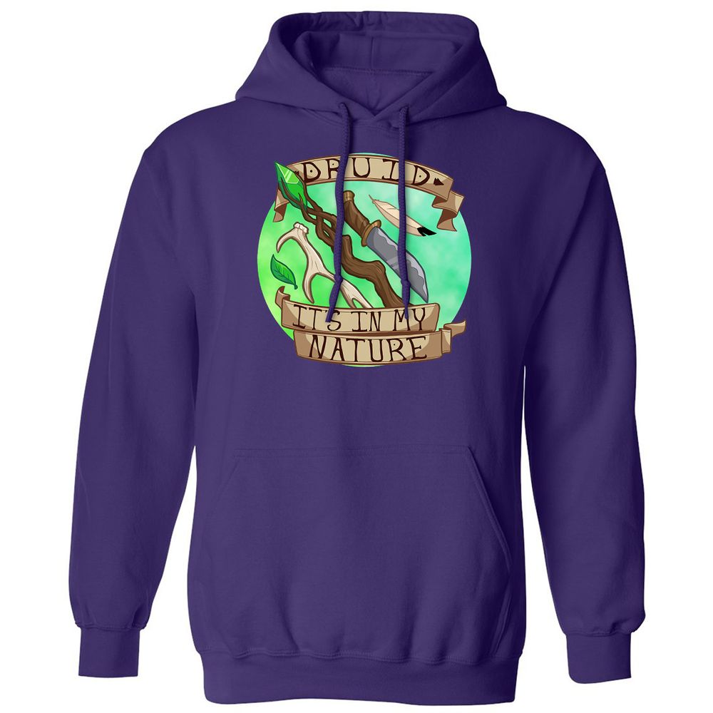 Classic Unisex Hoodie - TFUFFSCB - Purple - 6