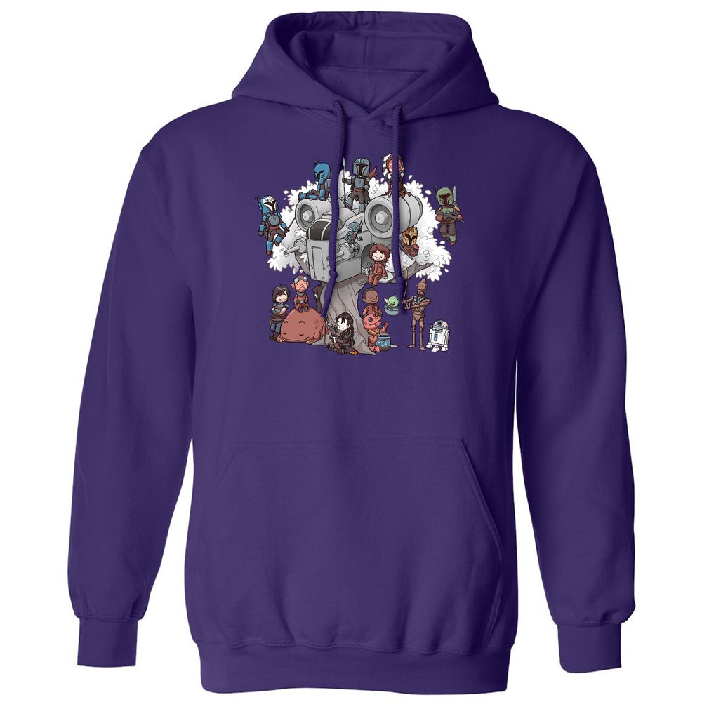 Classic Unisex Hoodie - RP22XGDD - Purple - 6