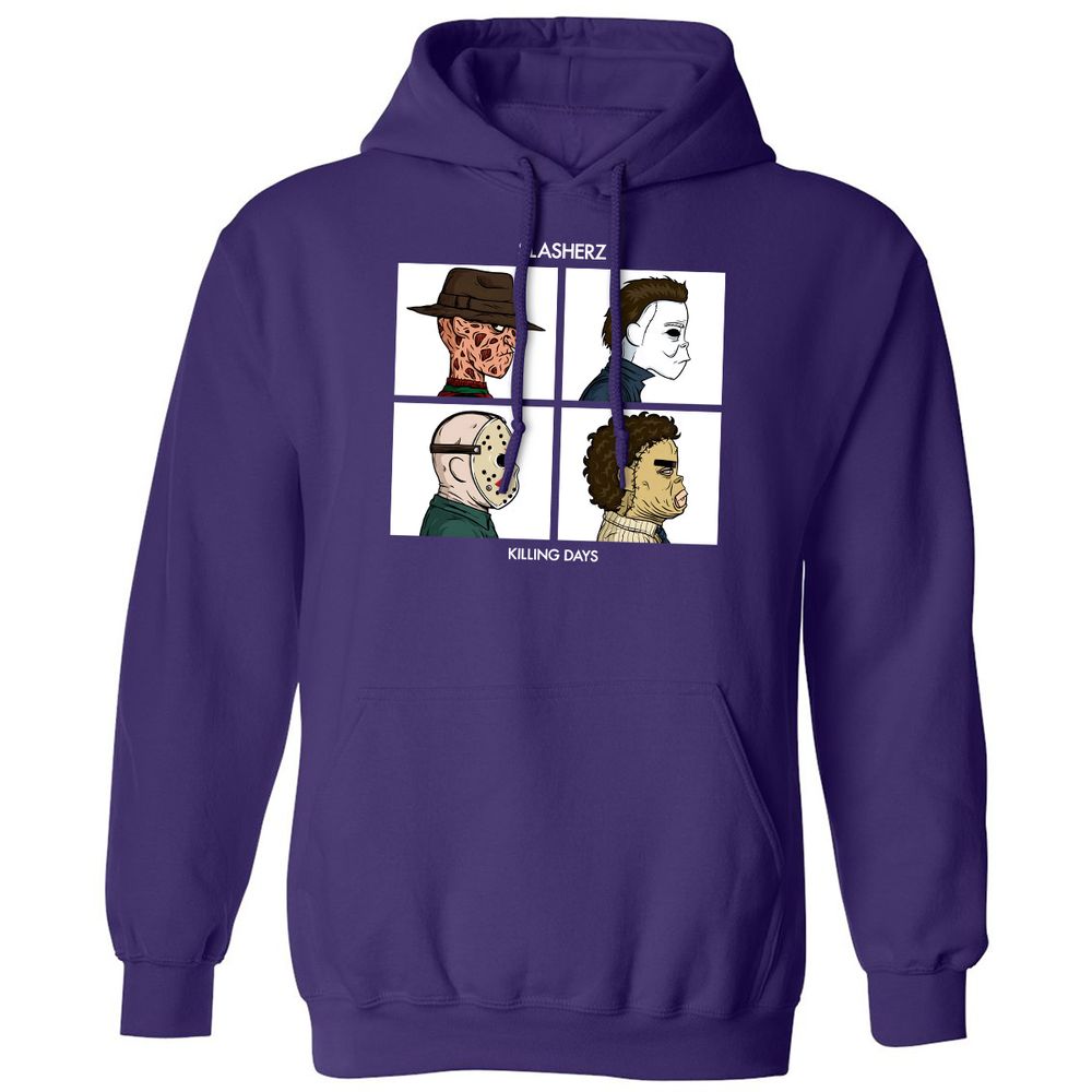 Classic Unisex Hoodie - H2WJYPQG - Purple - 6