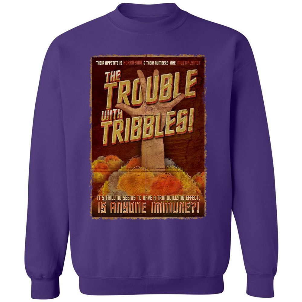 Classic Unisex Sweatshirt - P3V8JDHK - Purple - 6