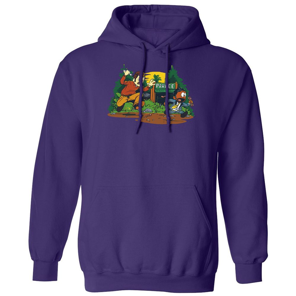 Classic Unisex Hoodie - X46EU1QV - Purple - 6