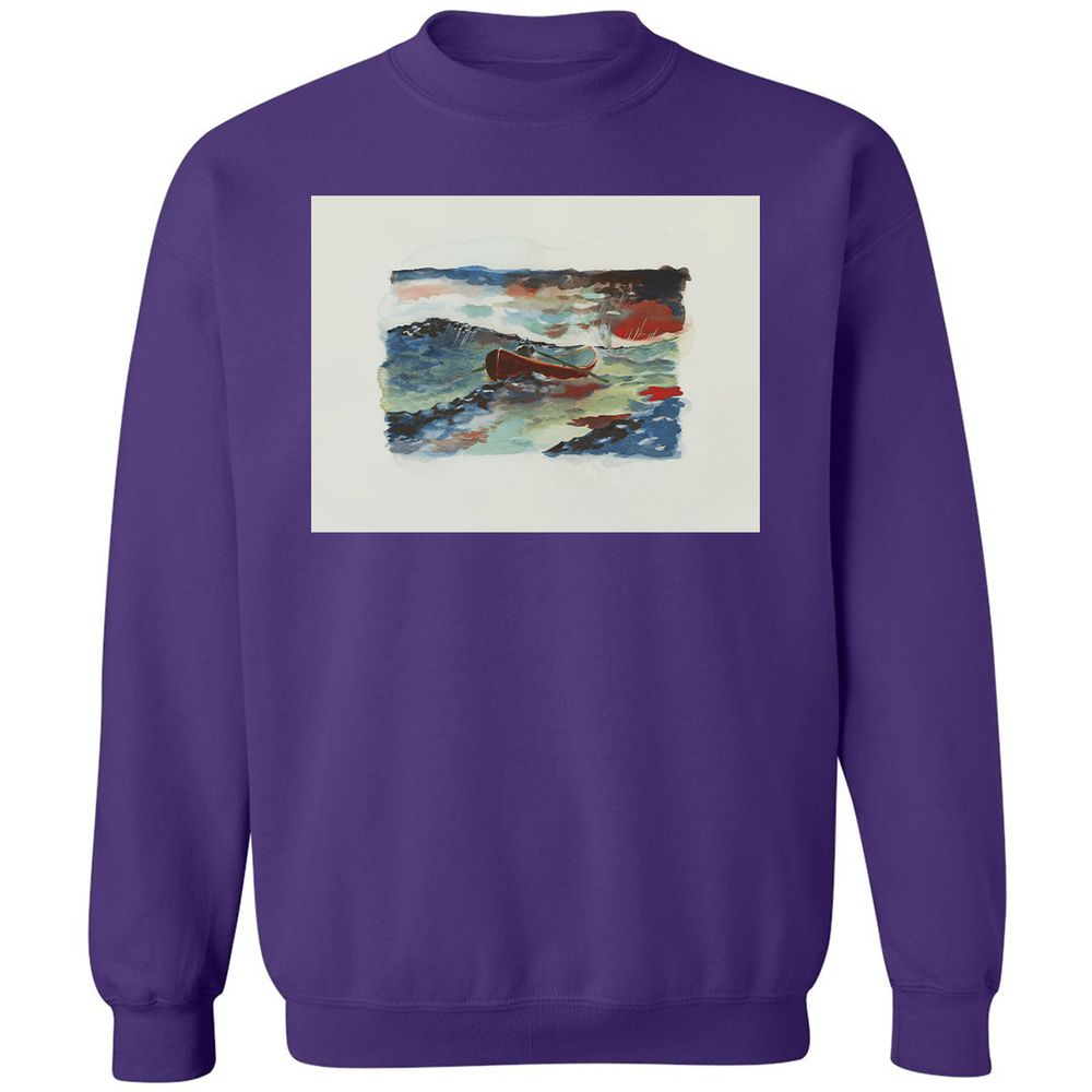 Classic Unisex Sweatshirt - 1K9XMFKY - Purple - 6