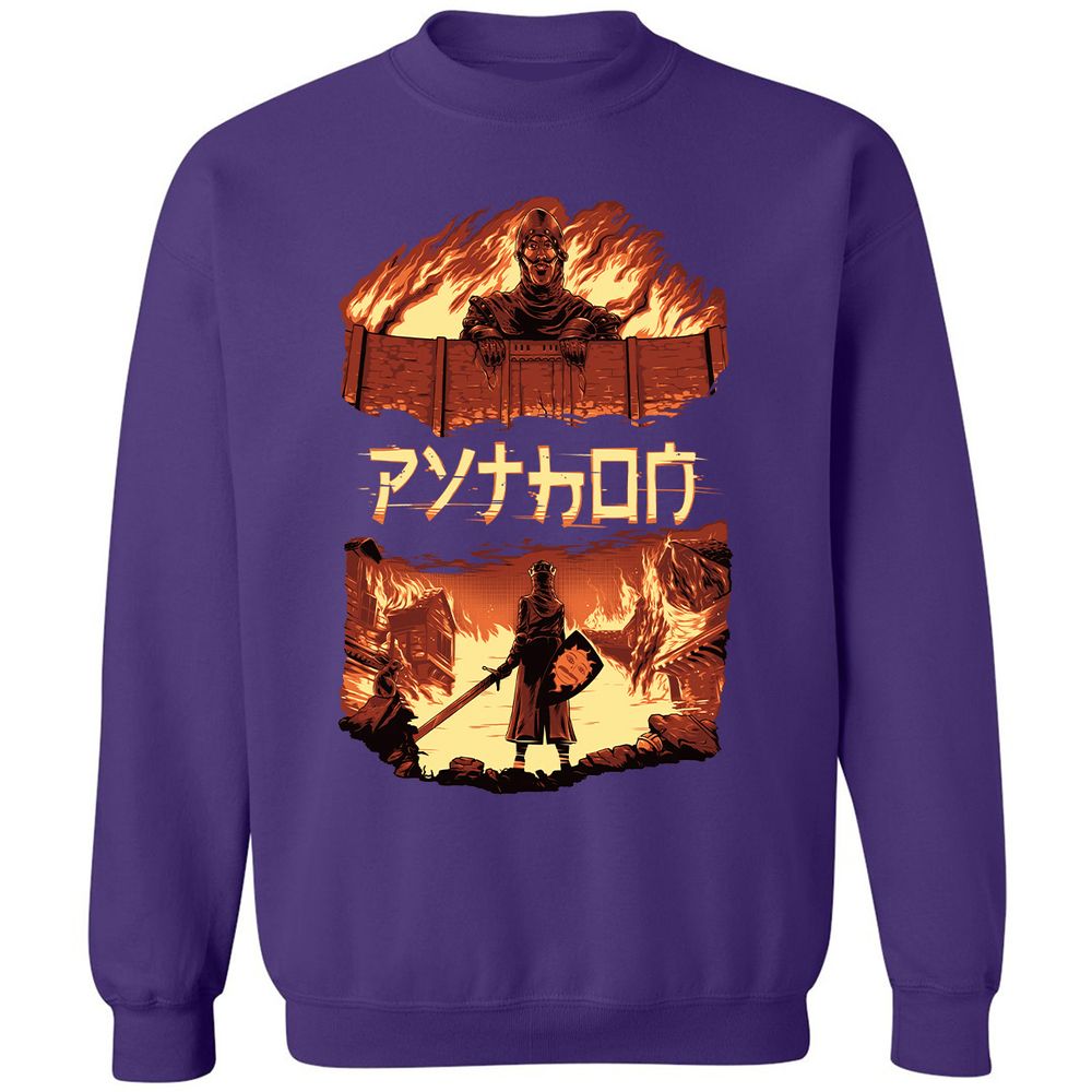Classic Unisex Sweatshirt - WDL86W9L - Purple - 6
