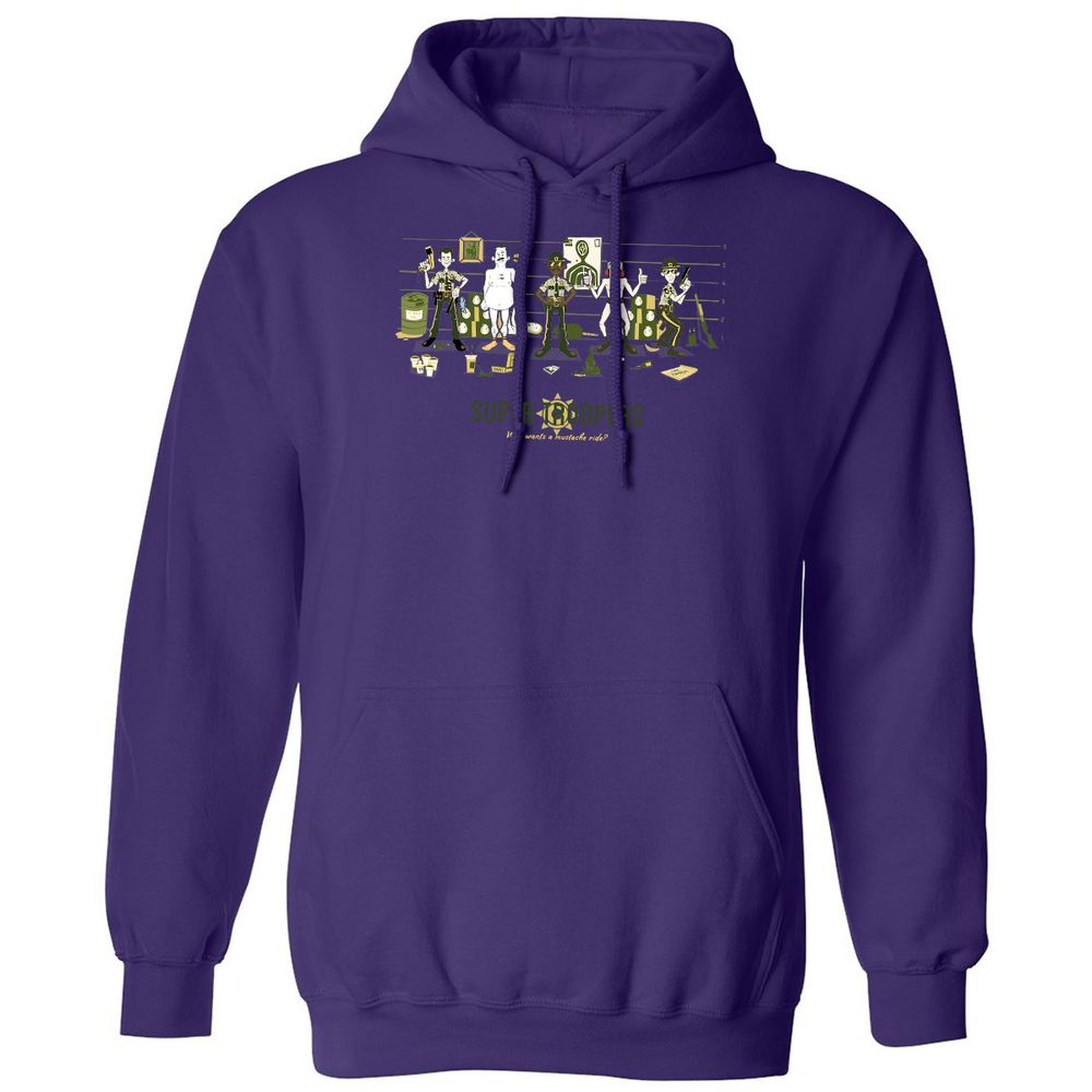 Classic Unisex Hoodie - 3CELP44L - Purple - 6