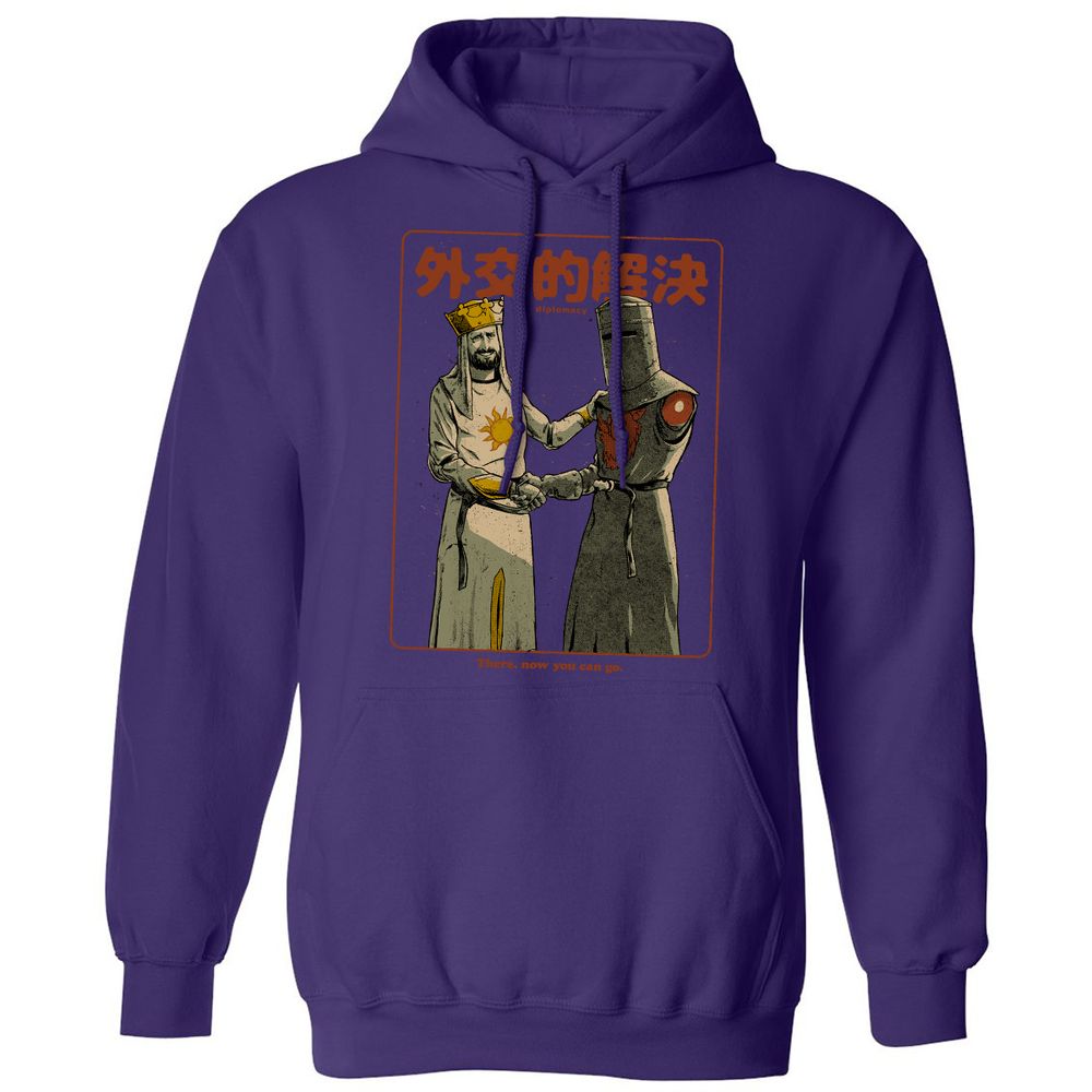 Classic Unisex Hoodie - HSN3RXK5 - Purple - 6