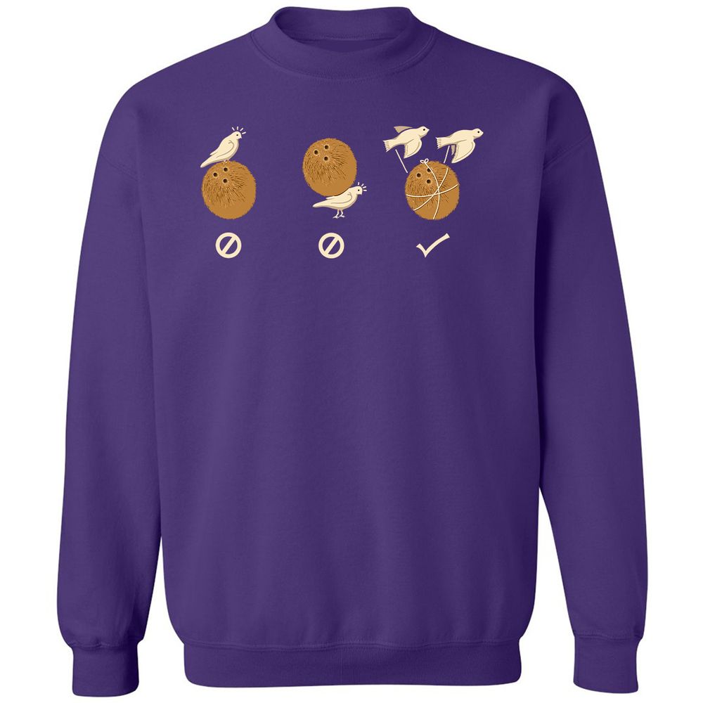 Classic Unisex Sweatshirt - FMVA5VE7 - Purple - 6