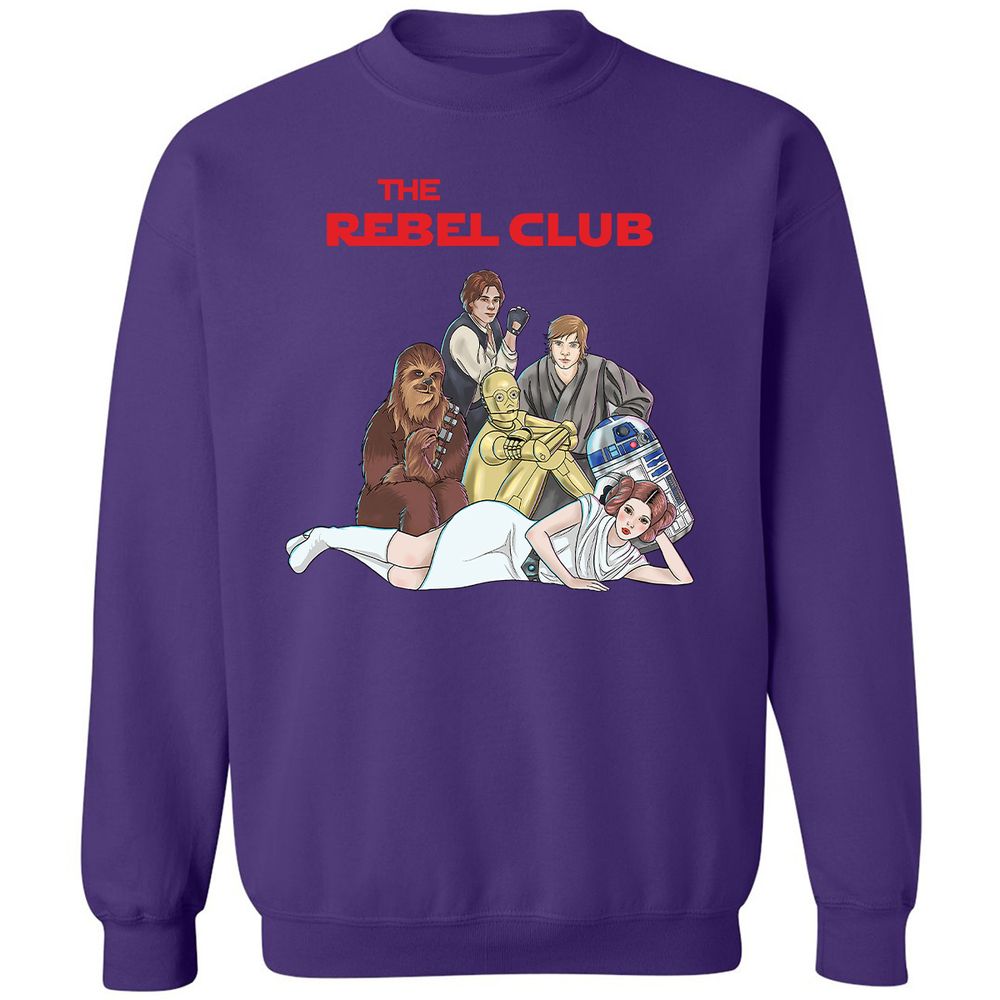 Classic Unisex Sweatshirt - WNBDEV6Y - Purple - 6