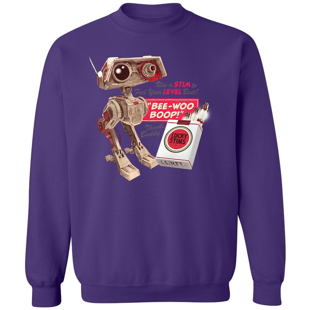 Classic Unisex Sweatshirt - F1QCYJT7 - Purple - 6