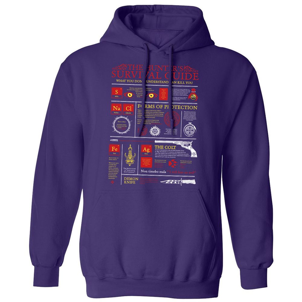 Classic Unisex Hoodie - M68U7N92 - Purple - 6
