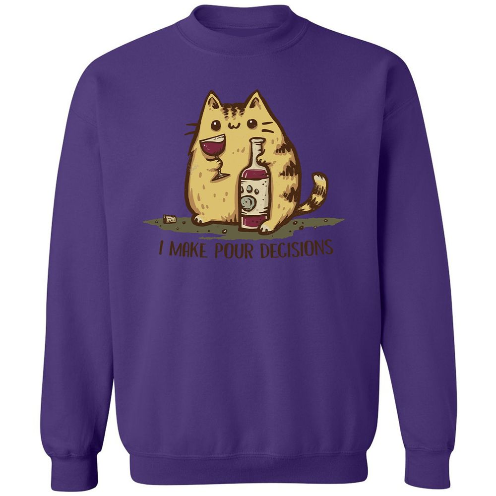 Classic Unisex Sweatshirt - ZTDH59ED - Purple - 6