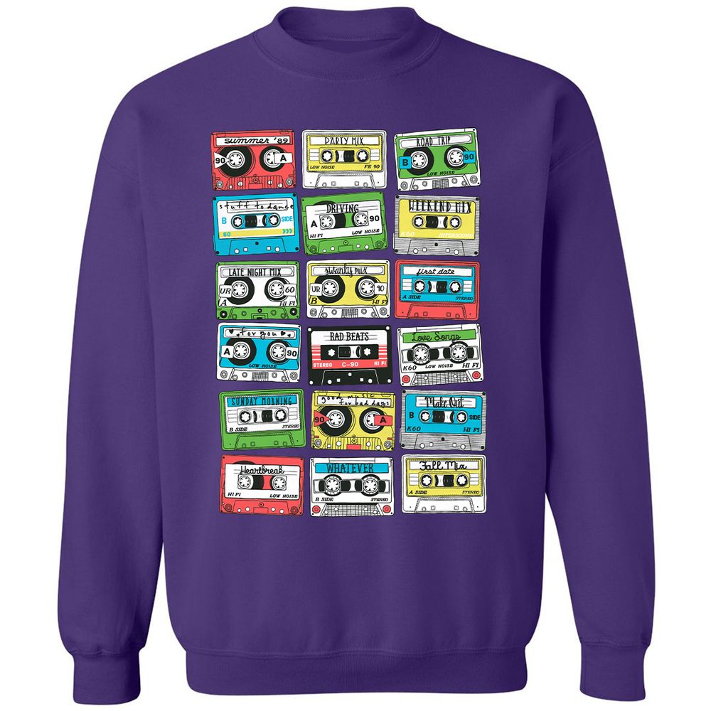 Classic Unisex Sweatshirt - 3JZN235J - Purple - 6