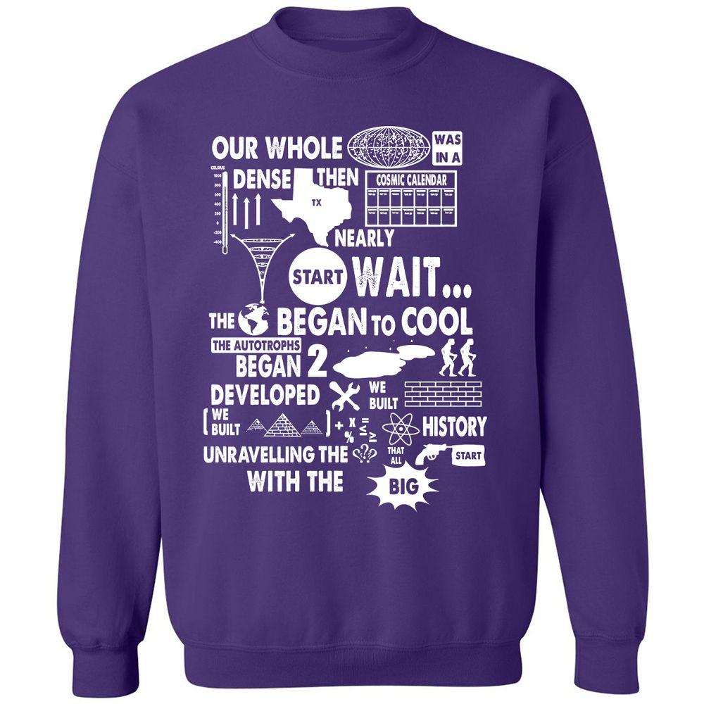 Classic Unisex Sweatshirt - G4WWQDCW - Purple - 6