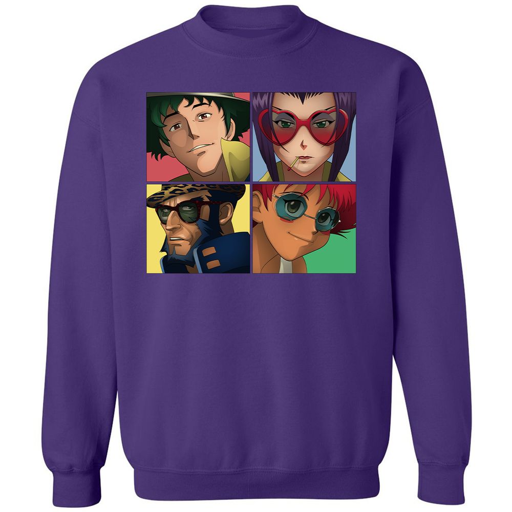Classic Unisex Sweatshirt - BY4WX3AG - Purple - 6