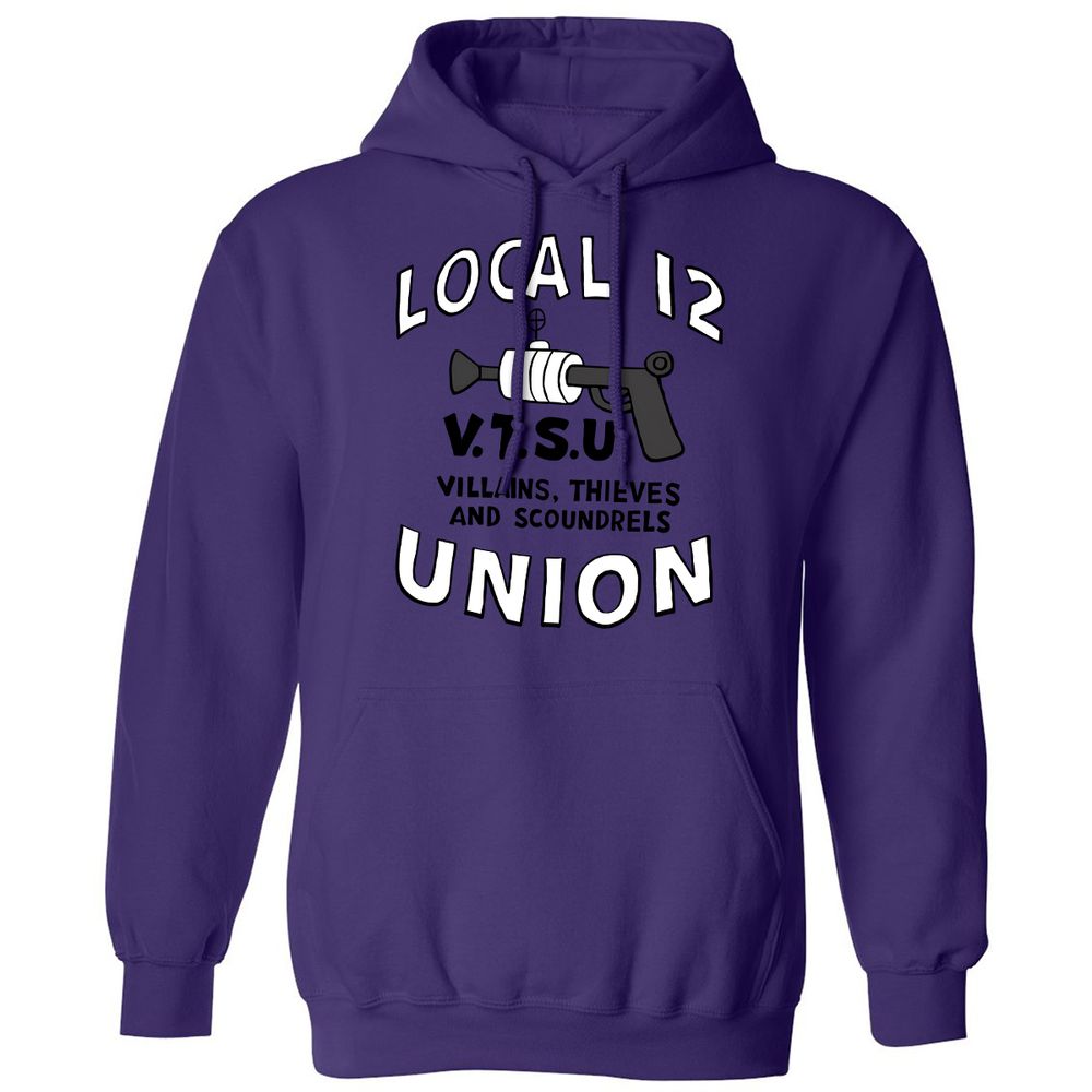 Classic Unisex Hoodie - BCQWRH6X - Purple - 6