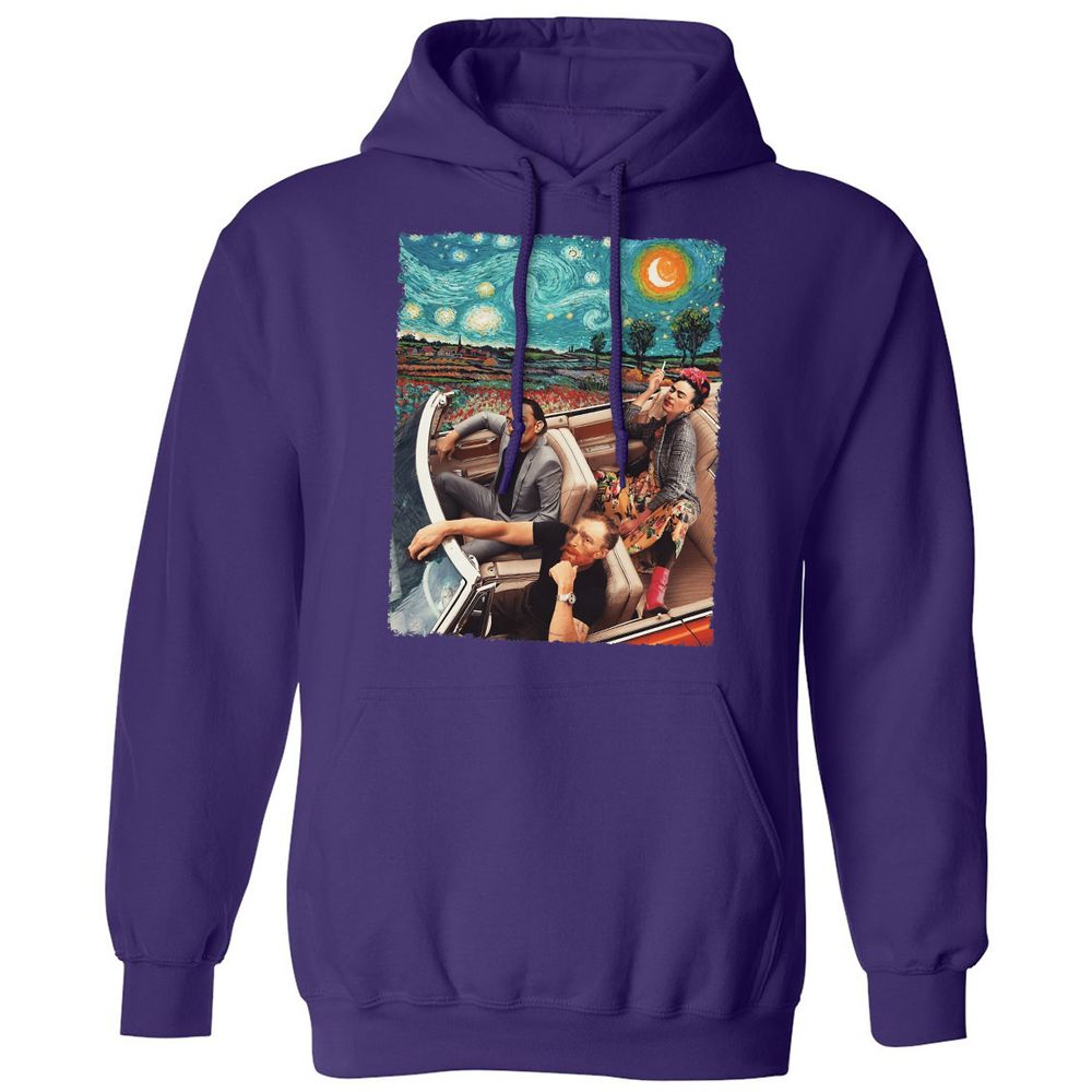 Classic Unisex Hoodie - A988RCAW - Purple - 6