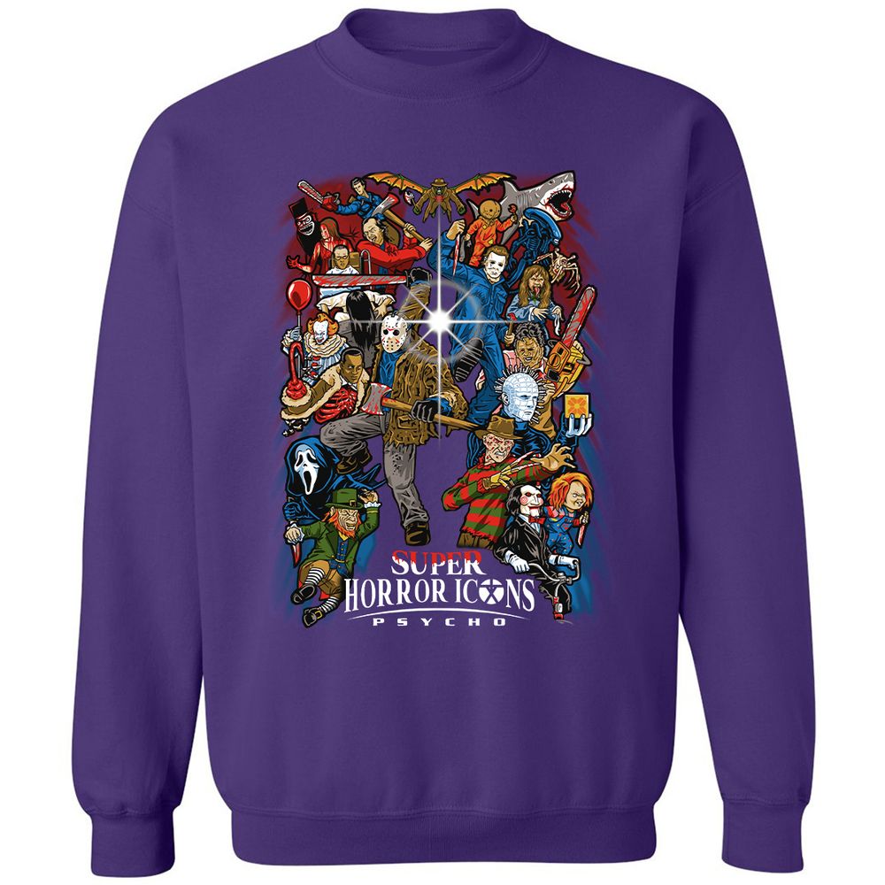 Classic Unisex Sweatshirt - B9KRYVLH - Purple - 6