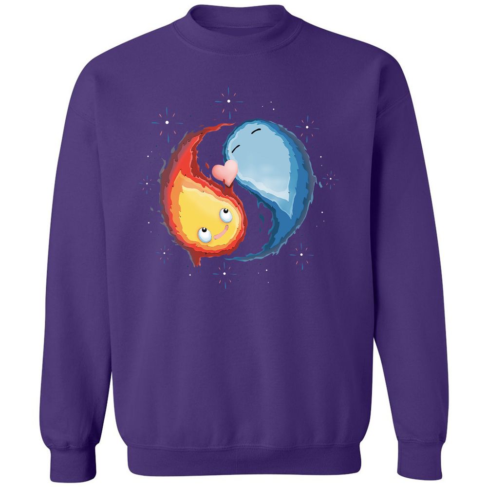 Classic Unisex Sweatshirt - U1M1VXCU - Purple - 6