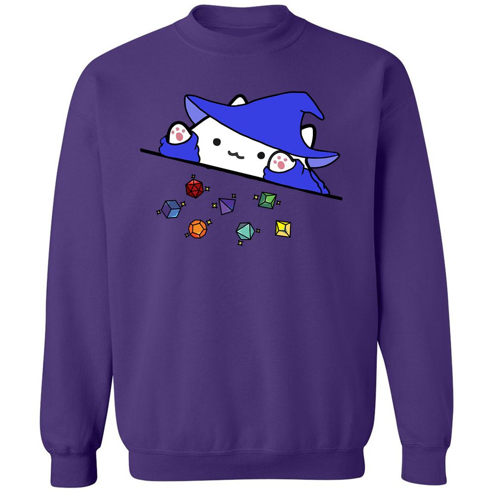 Classic Unisex Sweatshirt - 9Q15CG1G - Purple - 6