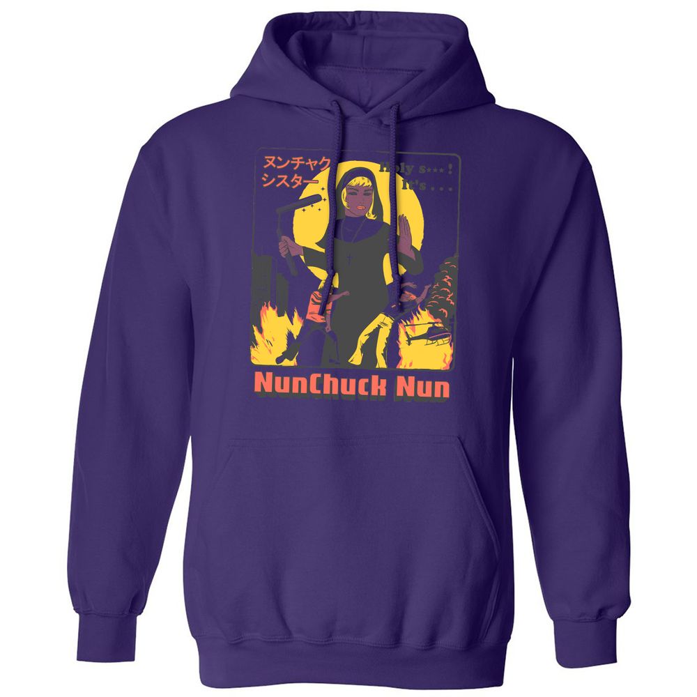 Classic Unisex Hoodie - V5ATSGSR - Purple - 6