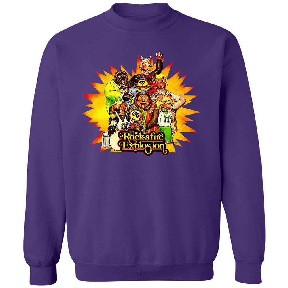 Classic Unisex Sweatshirt - 7D2DJGEB - Purple - 6