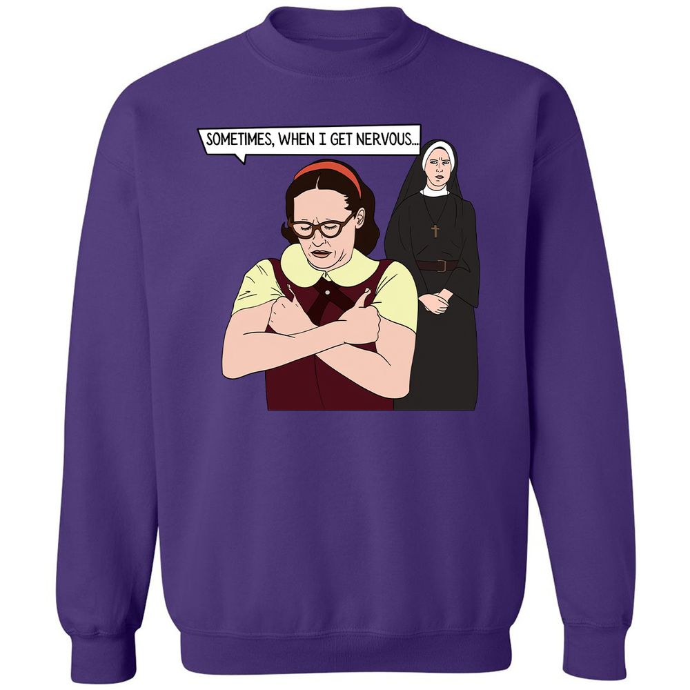 Classic Unisex Sweatshirt - 8R12CY2M - Purple - 6