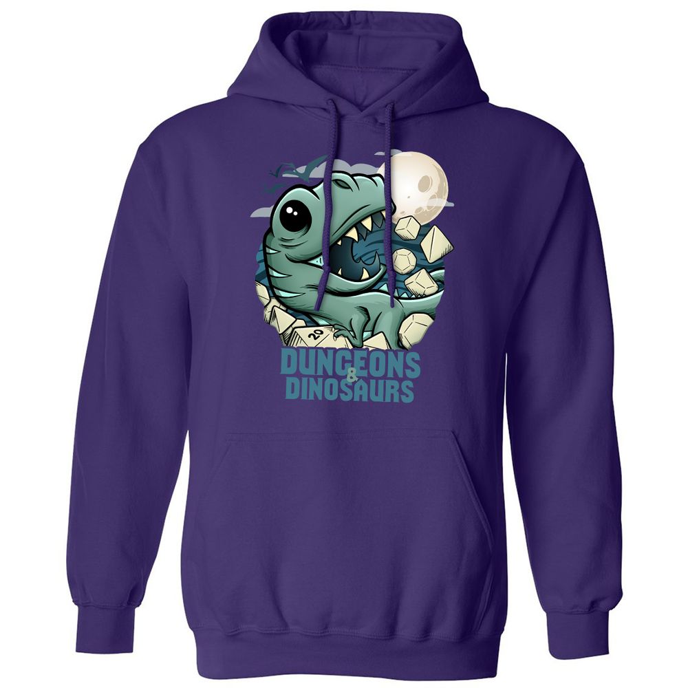 Classic Unisex Hoodie - GRQRC1JH - Purple - 6