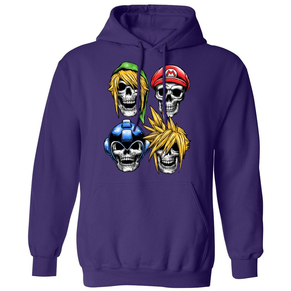 Classic Unisex Hoodie - Z9VH42G7 - Purple - 6