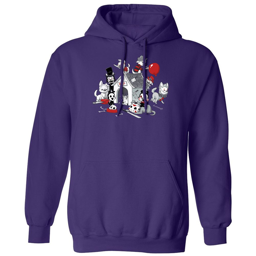 Classic Unisex Hoodie - 4Q5Q7J2E - Purple - 6