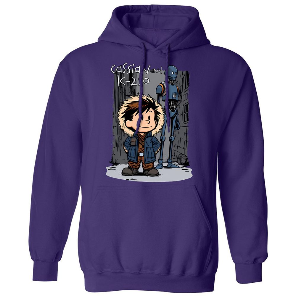 Classic Unisex Hoodie - SGWX52AC - Purple - 6
