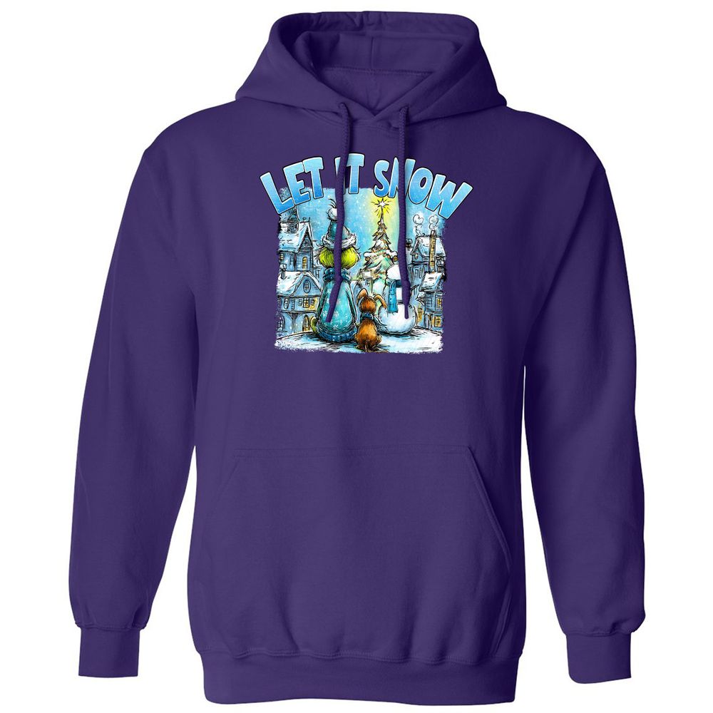 Classic Unisex Hoodie - 65XLMF5K - Purple - 6