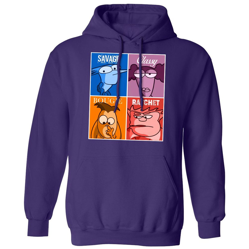 Classic Unisex Hoodie - PPFVRWV5 - Purple - 6