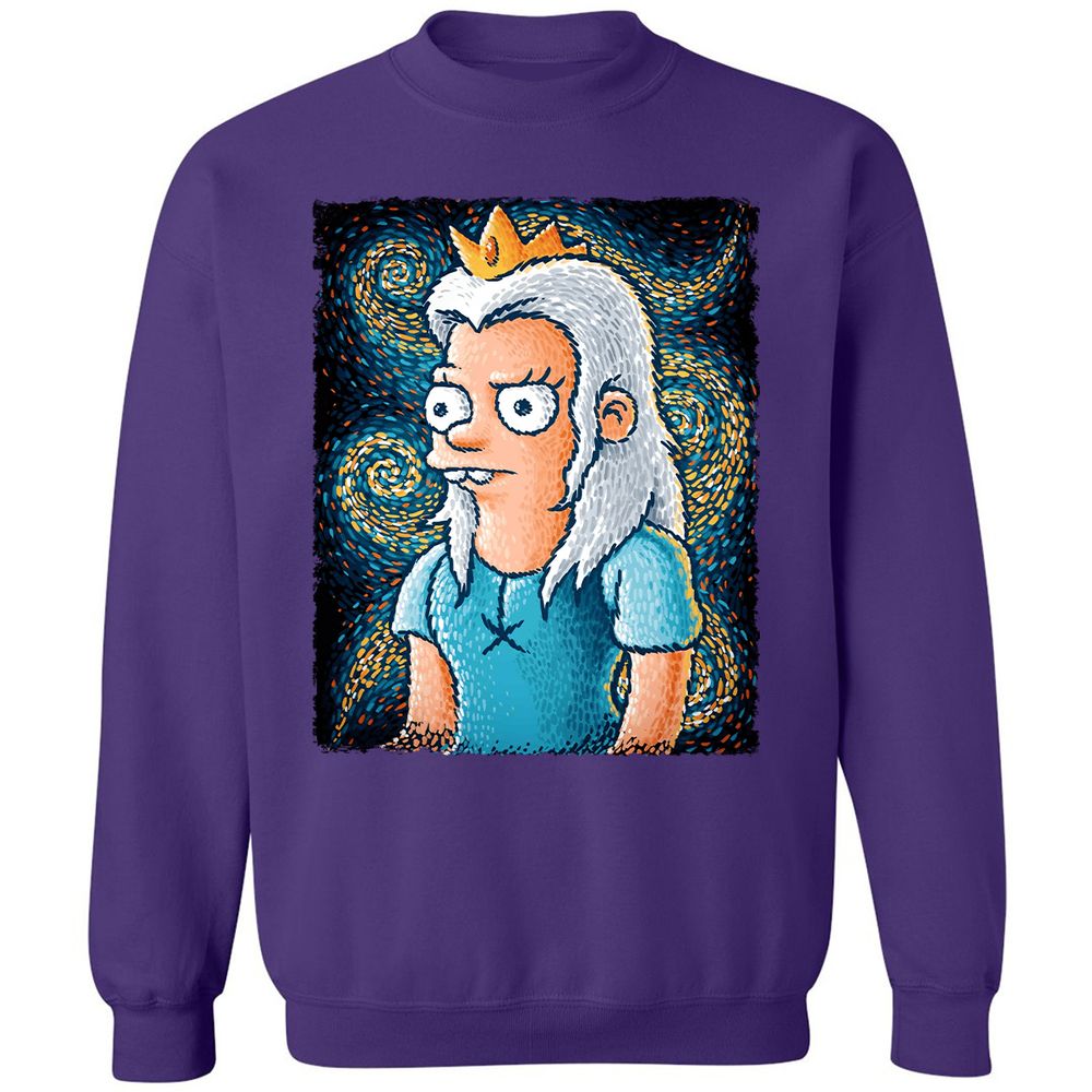 Classic Unisex Sweatshirt - Z2M7W8ZE - Purple - 6
