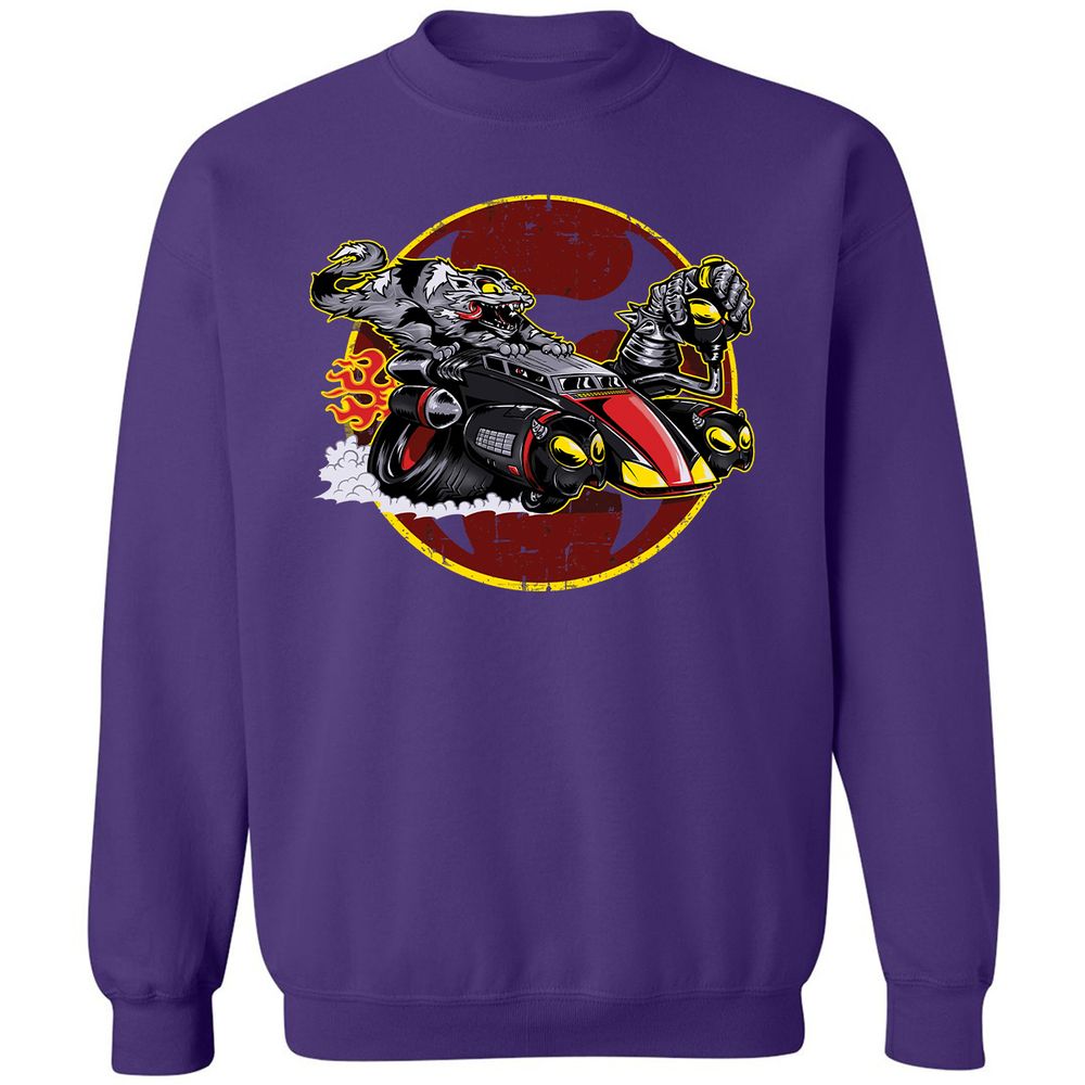Classic Unisex Sweatshirt - TFUFD5KP - Purple - 6