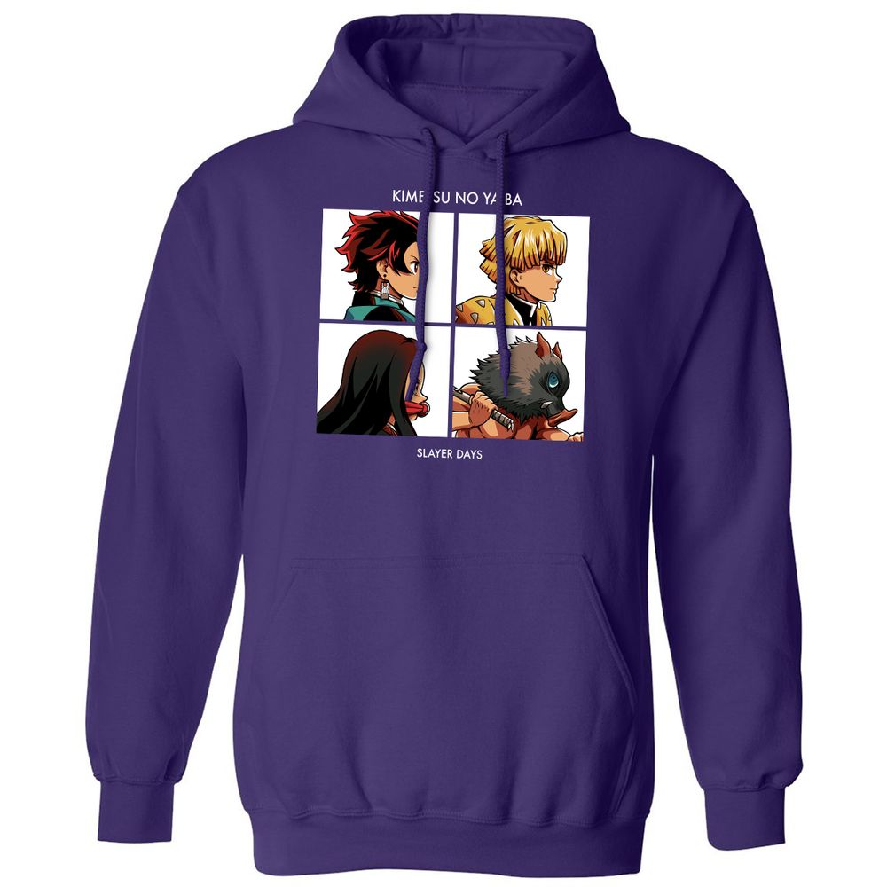 Classic Unisex Hoodie - ZS4VU1G6 - Purple - 6