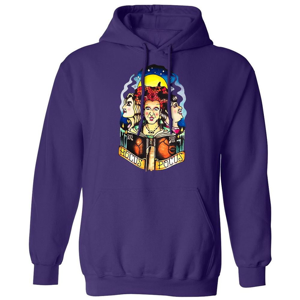 Classic Unisex Hoodie - LLKSCE3A - Purple - 6