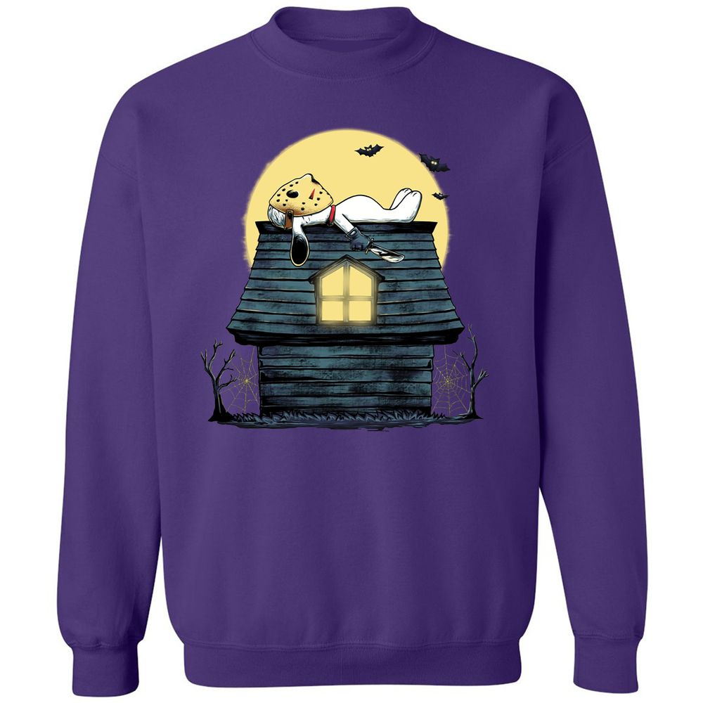 Classic Unisex Sweatshirt - 4BDA8TJL - Purple - 6