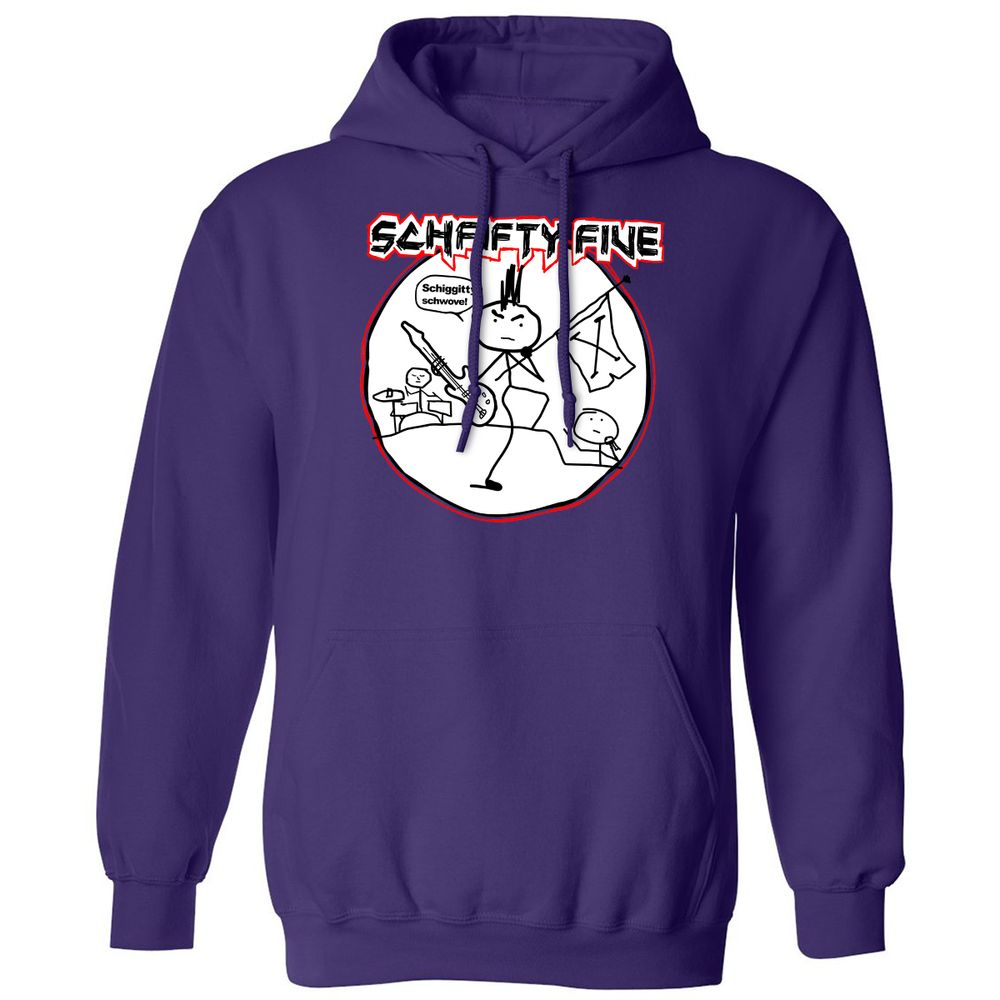Classic Unisex Hoodie - LK2EDLGU - Purple - 6