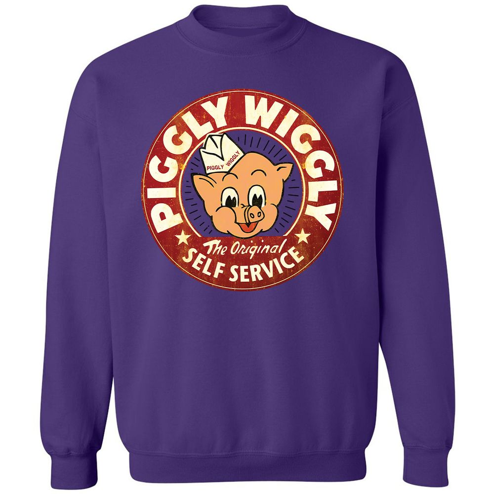 Classic Unisex Sweatshirt - LH272YV9 - Purple - 6