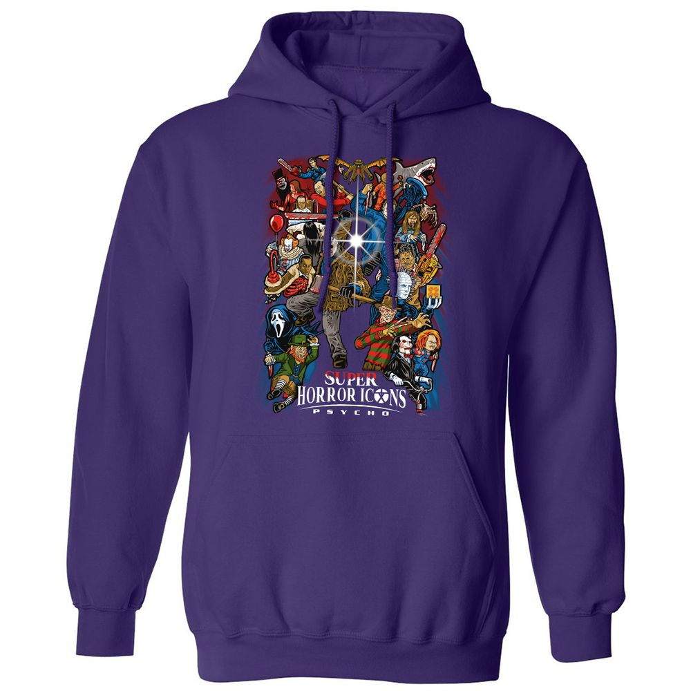 Classic Unisex Hoodie - F4CL4V3P - Purple - 6