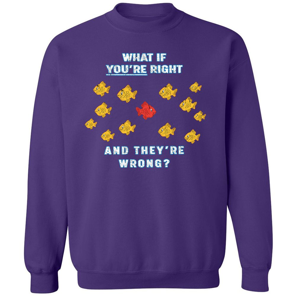 Classic Unisex Sweatshirt - BQNCJ7ZA - Purple - 6