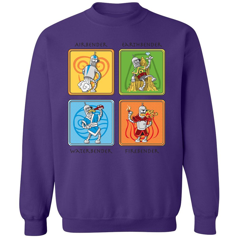 Classic Unisex Sweatshirt - EMV3DF6T - Purple - 6
