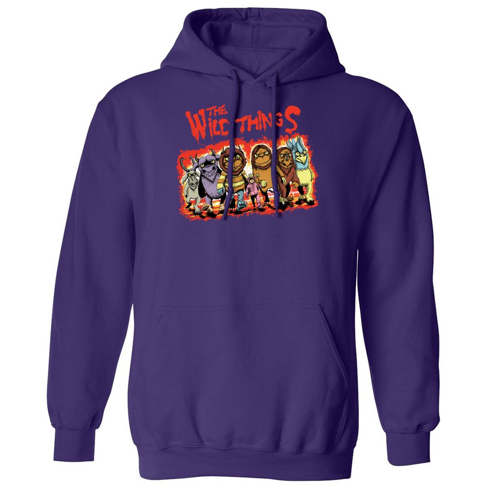 Classic Unisex Hoodie - MSFNTYS6 - Purple - 6