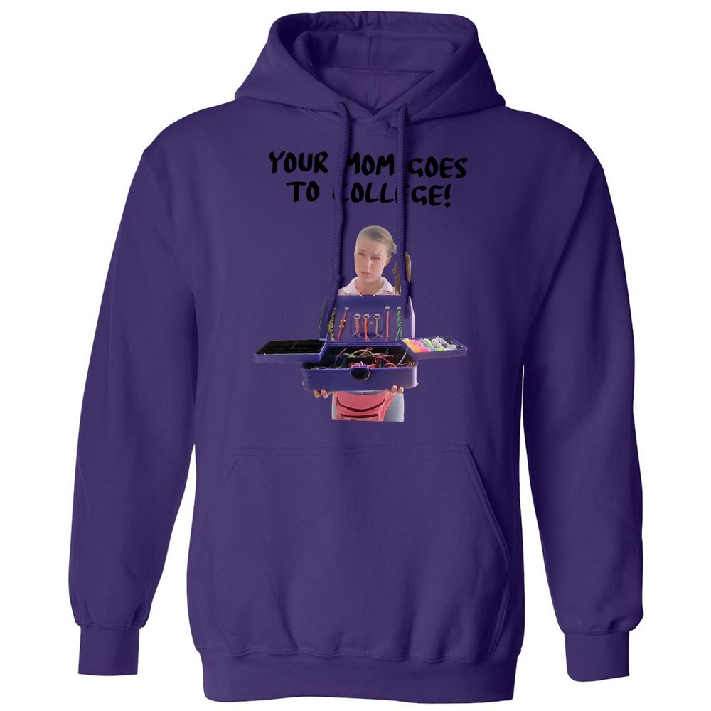 Classic Unisex Hoodie - BEH8XH8F - Purple - 6
