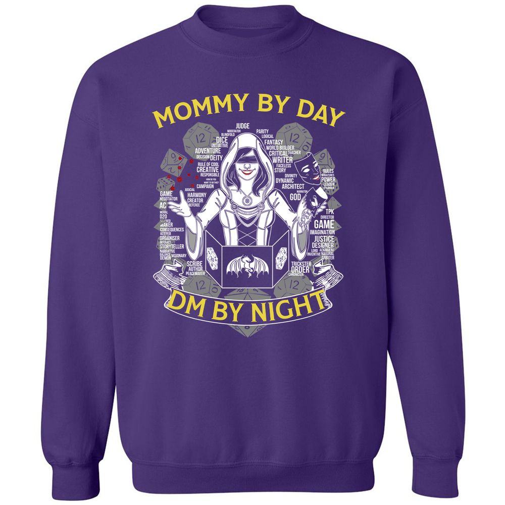 Classic Unisex Sweatshirt - NMADPMWM - Purple - 6