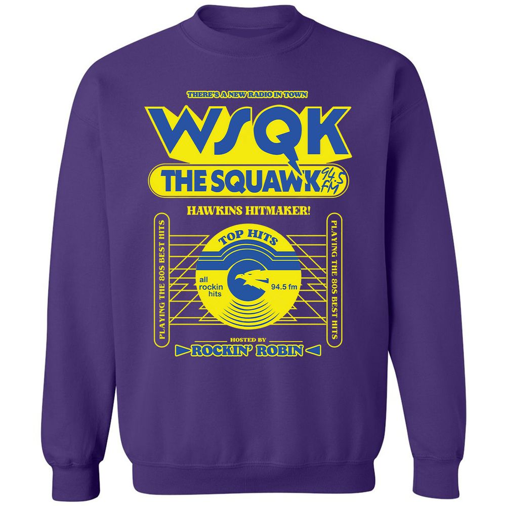 Classic Unisex Sweatshirt - WK76YWMB - Purple - 6