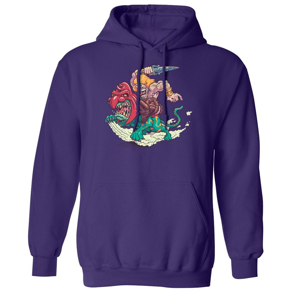 Classic Unisex Hoodie - ERK8P5PD - Purple - 6