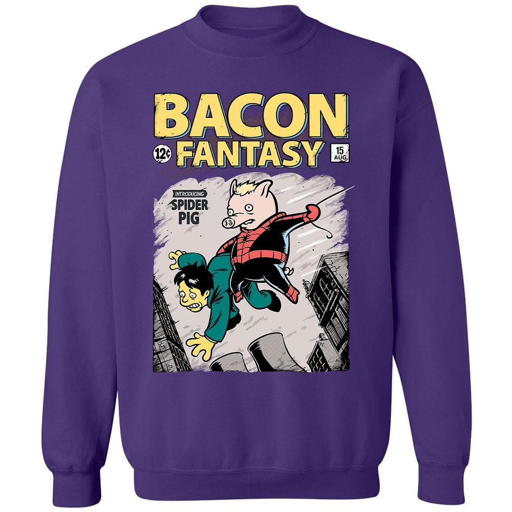 Classic Unisex Sweatshirt - LML68FZY - Purple - 6