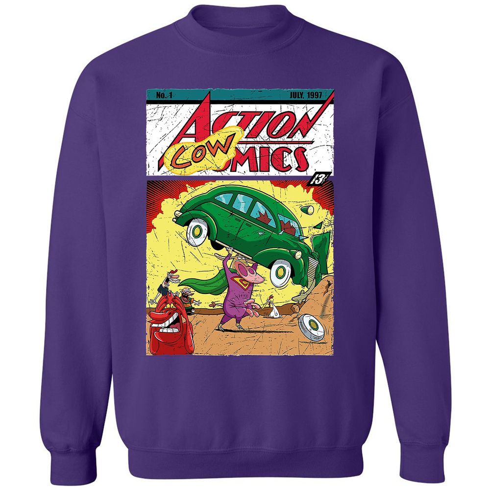 Classic Unisex Sweatshirt - PPYD3D15 - Purple - 6