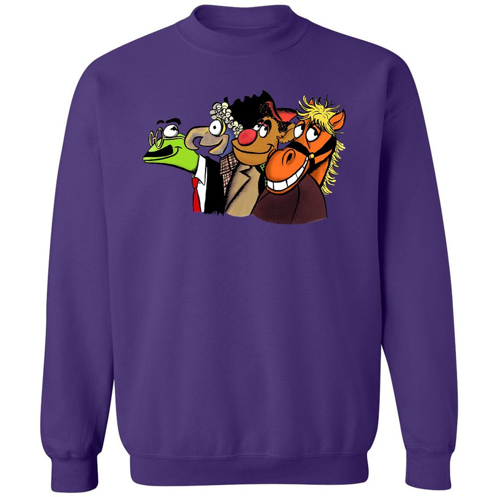 Classic Unisex Sweatshirt - 5V3D8WXD - Purple - 6